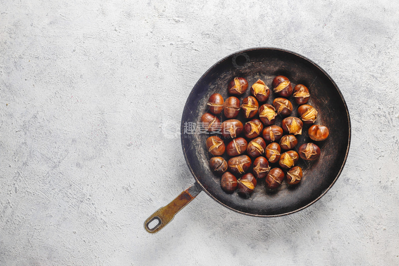 高清大图下载【趣麦麦图】黑锅满栗香浓诱惑
