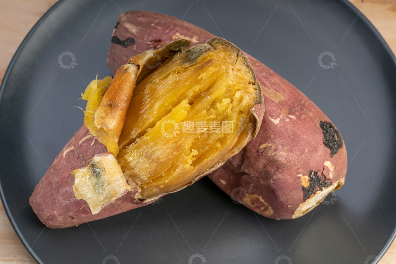 高清大图下载【趣麦麦图】金秋薯香温馨暖食