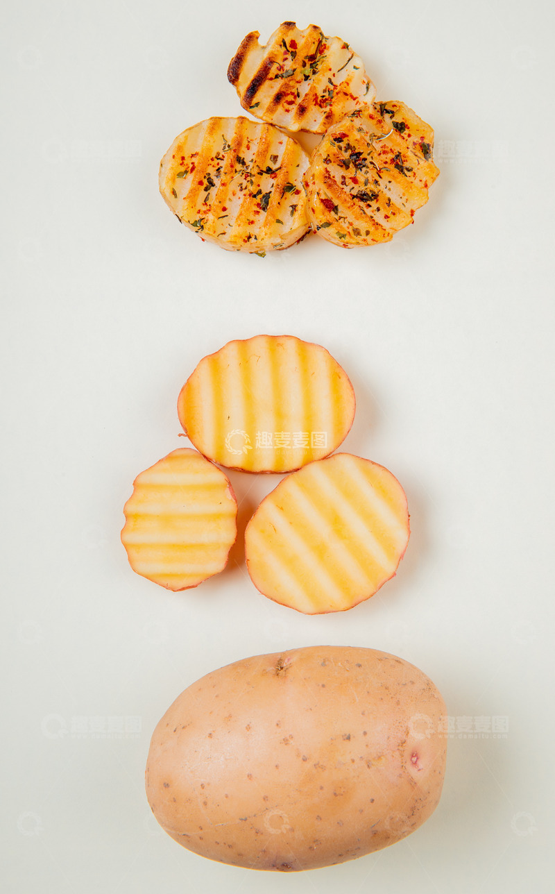 高清大图下载【趣麦麦图】金黄烤片与切片同赏