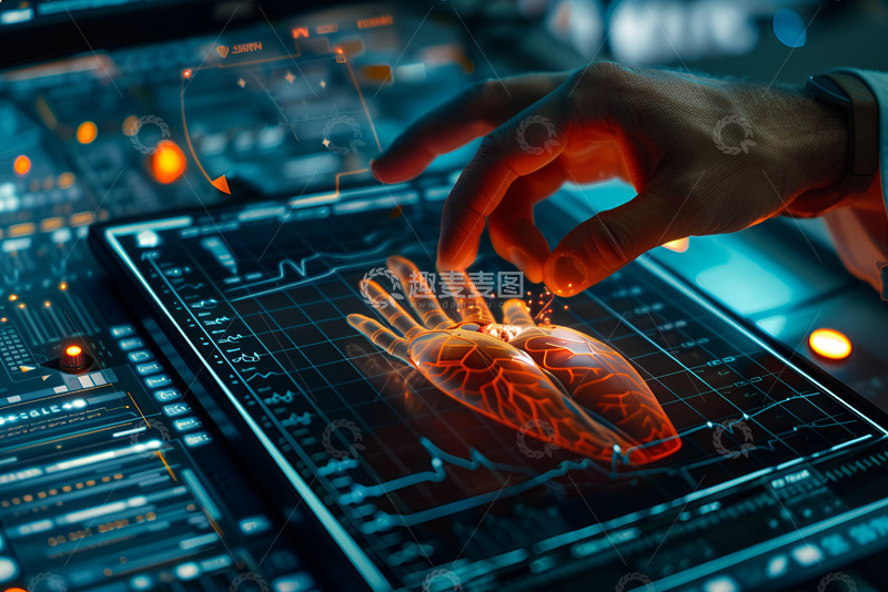 高清大图下载【趣麦麦图】未来医疗心脏手术