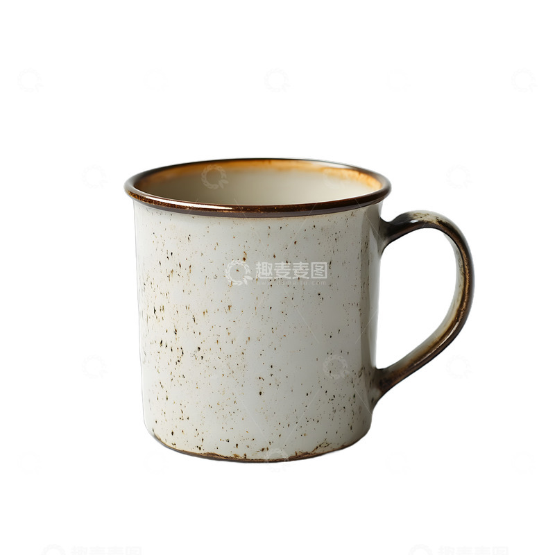 高清大图下载【趣麦麦图】搪瓷杯杯子喝水杯