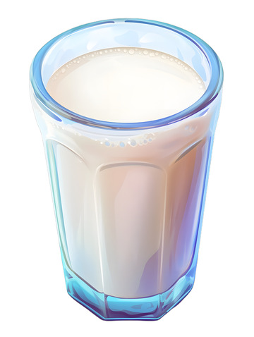 一杯牛奶喝牛奶