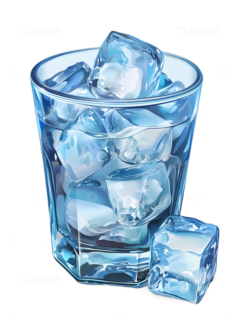 高清大图下载【趣麦麦图】冰镇白酒饮品