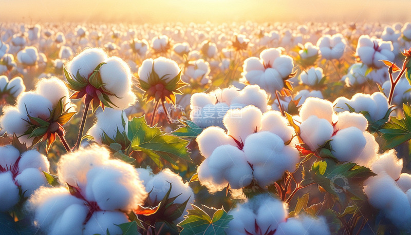 高清大图下载【趣麦麦图】新疆长绒棉棉朵