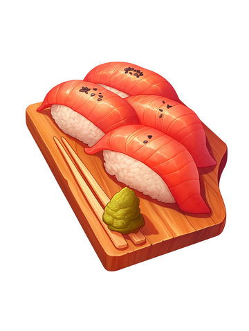 生鱼寿司美味点心