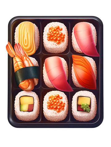 寿司点心美食美味