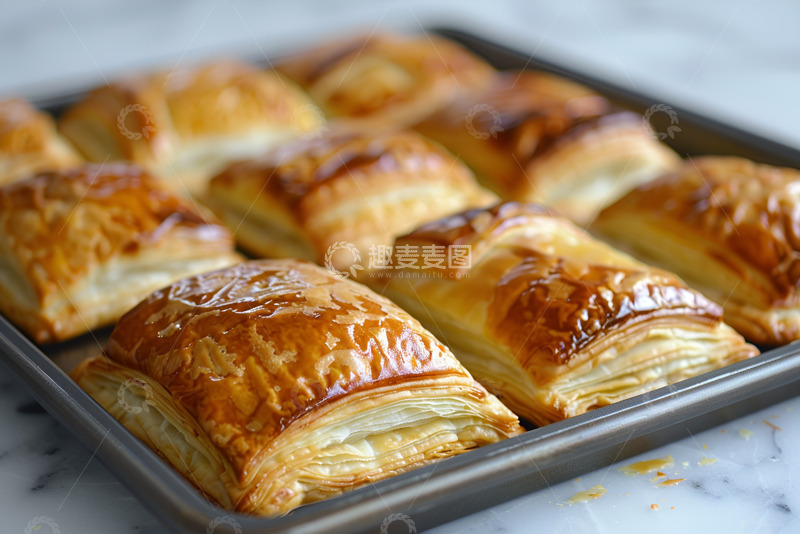 高清大图下载【趣麦麦图】一盘美味的烤面包