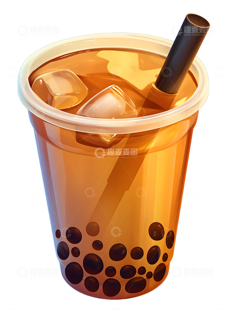 高清大图下载【趣麦麦图】奶茶美味珍珠奶茶