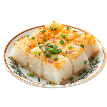 一盘年糕美食