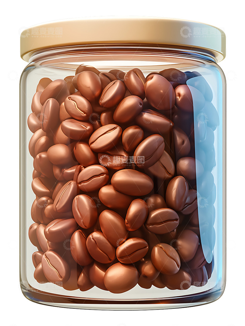 高清大图下载【趣麦麦图】咖啡豆咖啡饮料