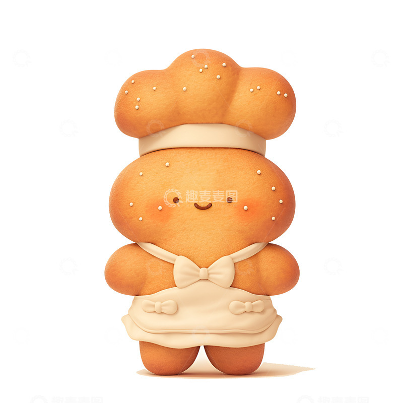 高清大图下载【趣麦麦图】可爱的姜饼人