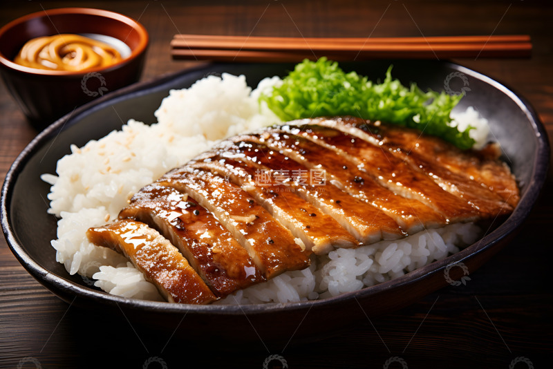 高清大图下载【趣麦麦图】一碗美味的鳗鱼饭