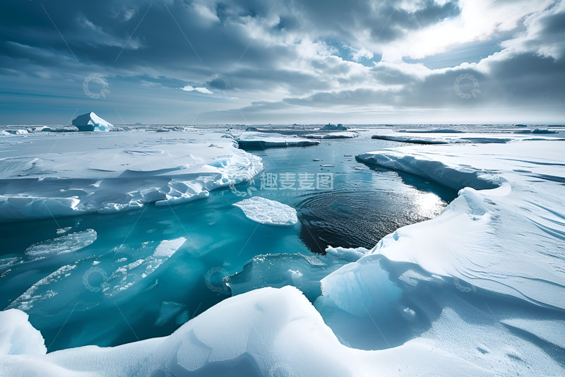 高清大图下载【趣麦麦图】北极冰川高清摄影