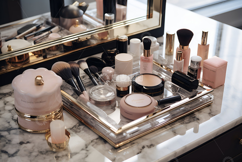 高清大图下载【趣麦麦图】精美的化妆桌