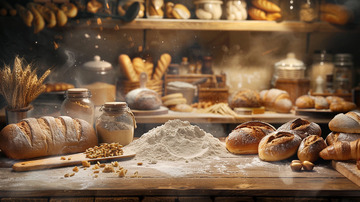 面包美食制作实拍