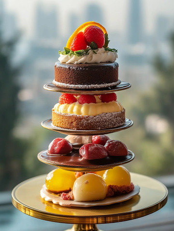 实拍蛋糕美食图