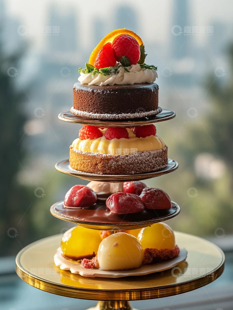 高清大图下载【趣麦麦图】实拍蛋糕美食图