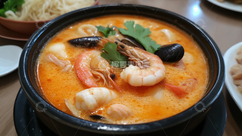 高清大图下载【趣麦麦图】秋冬美食砂锅