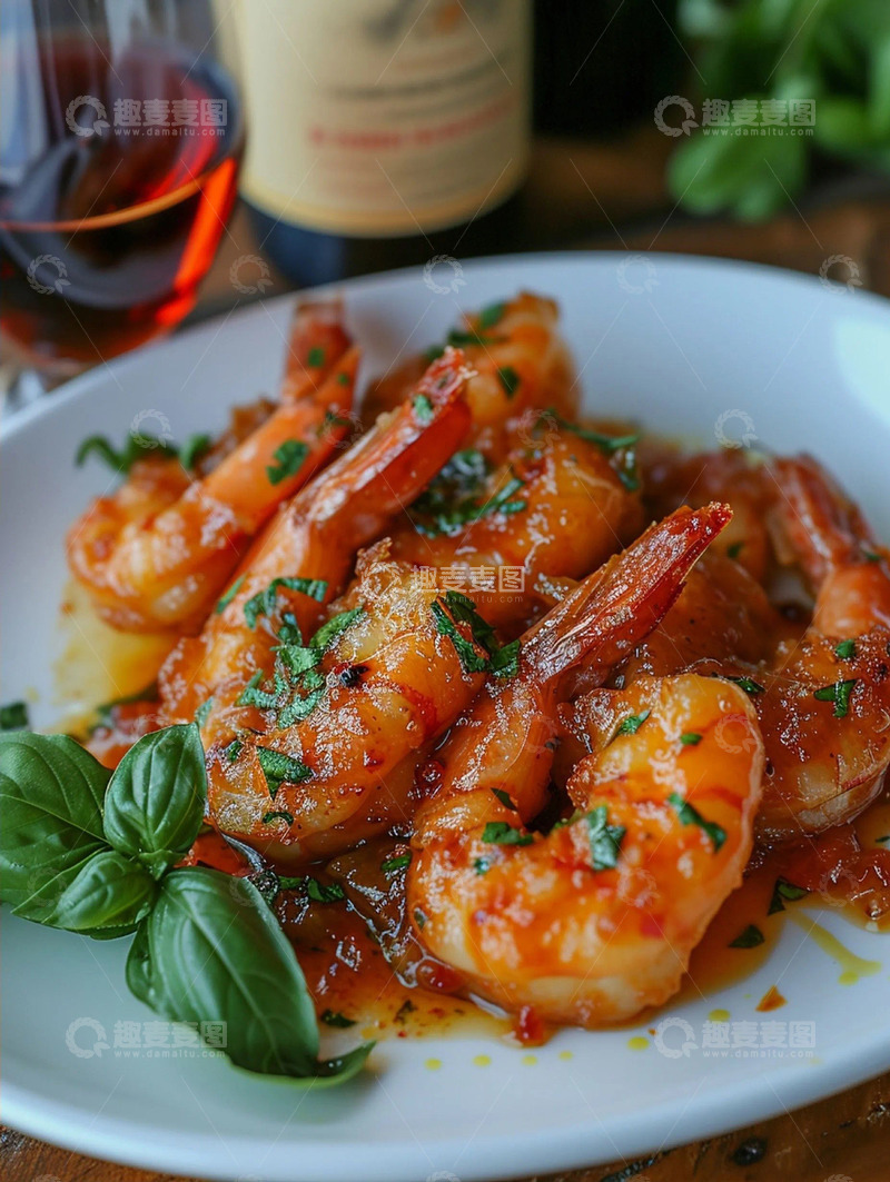 高清大图下载【趣麦麦图】美味虾肉食品实拍