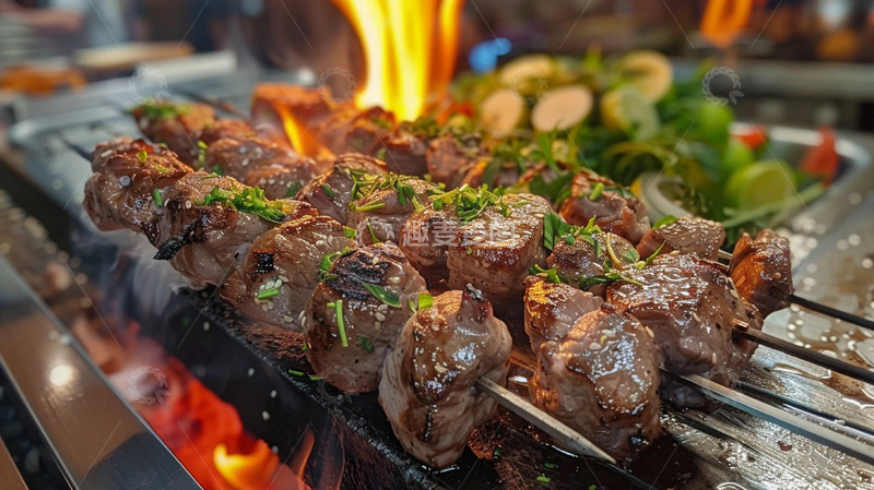 高清大图下载【趣麦麦图】烧烤美食实拍