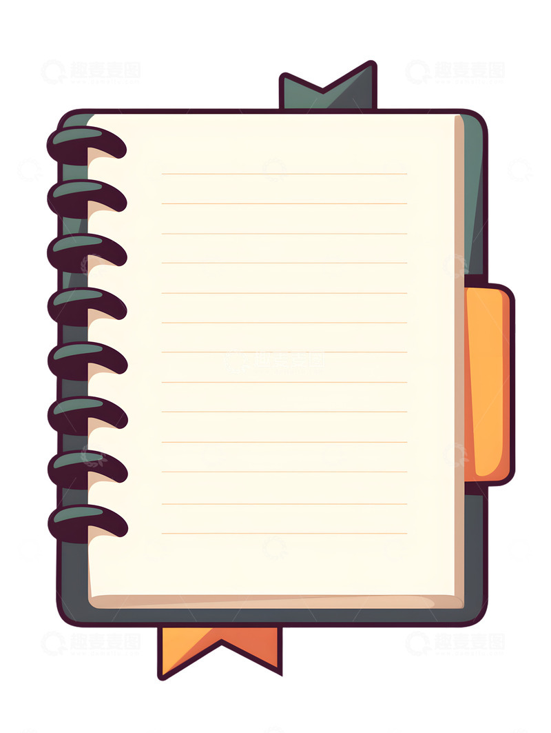 高清大图下载【趣麦麦图】笔记本图标卡通