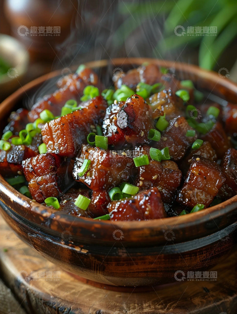 高清大图下载【趣麦麦图】红烧肉美食特写拍摄