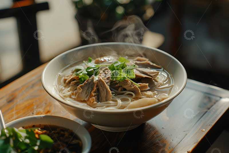 高清大图下载【趣麦麦图】一碗手抓羊肉面