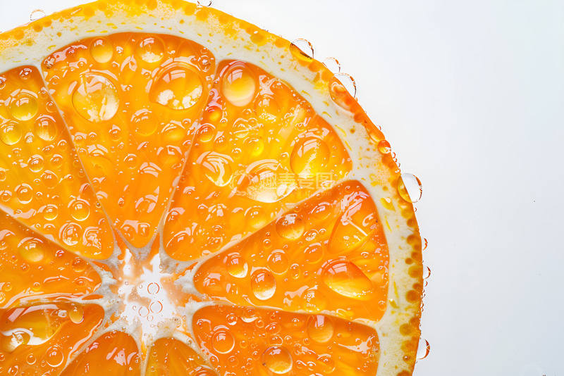 高清大图下载【趣麦麦图】一片橙子切片
