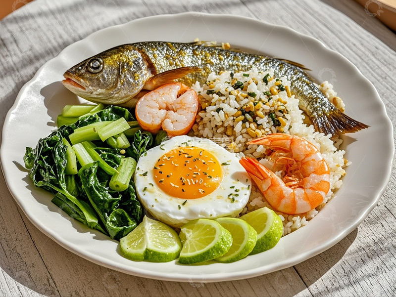 高清大图下载【趣麦麦图】健康饮食均衡营养