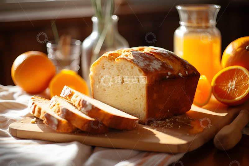 高清大图下载【趣麦麦图】切片的面包块