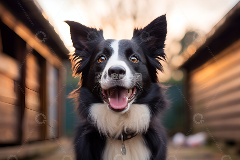 高清大图下载【趣麦麦图】可爱的小边牧特写摄影