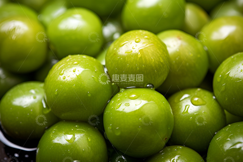 高清大图下载【趣麦麦图】一堆新鲜的青枣