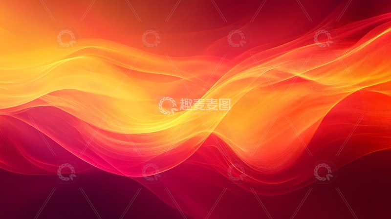 企业年会背景图红色橙色火焰光效