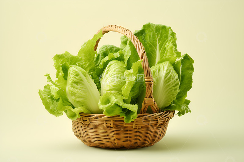 高清大图下载【趣麦麦图】新鲜的一筐白菜