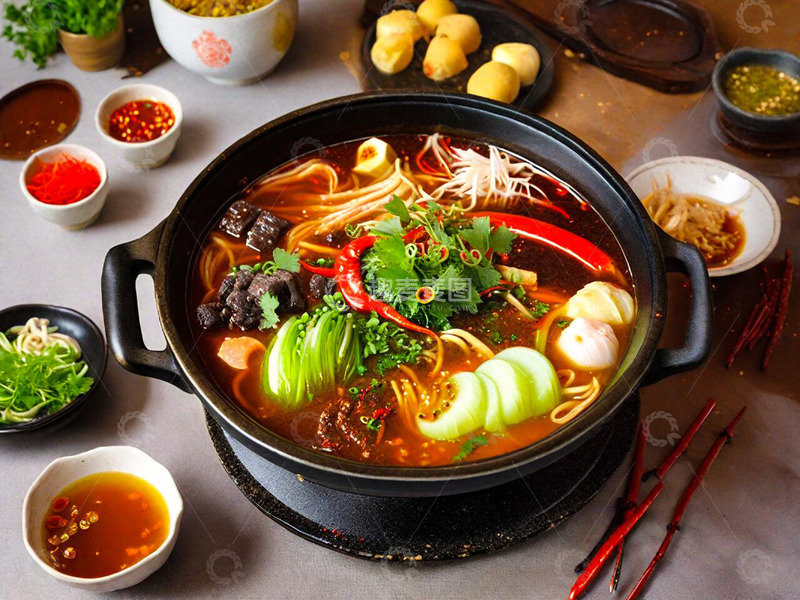 高清大图下载【趣麦麦图】美食砂锅实拍