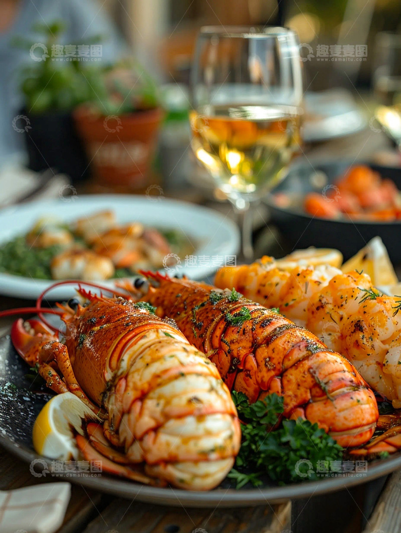 高清大图下载【趣麦麦图】海鲜美食特写