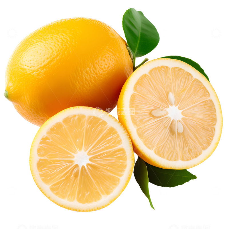 高清大图下载【趣麦麦图】黄色免抠图柠檬