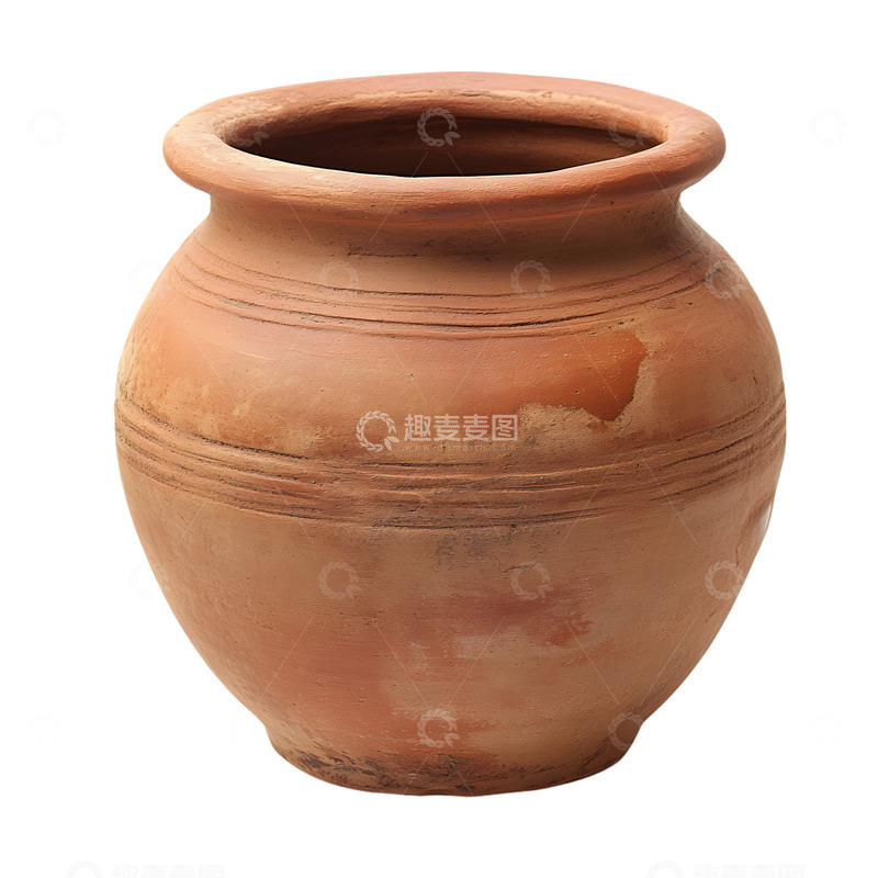 高清大图下载【趣麦麦图】陶罐子容器卡通