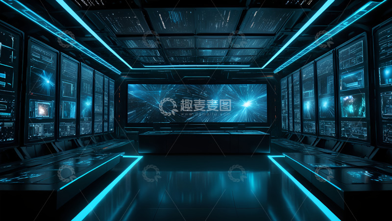 高清大图下载【趣麦麦图】科技中心概念