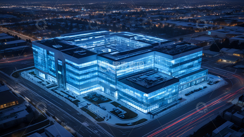 高清大图下载【趣麦麦图】繁华背后的医药研究所