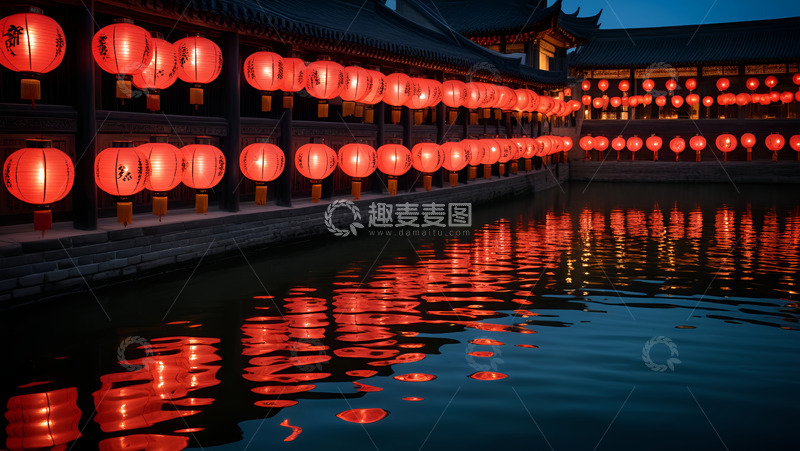 高清大图下载【趣麦麦图】喜气洋洋中国红