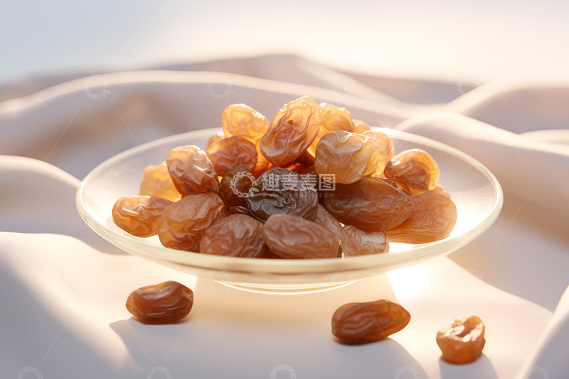 高清大图下载【趣麦麦图】一盘新鲜的杏皮干