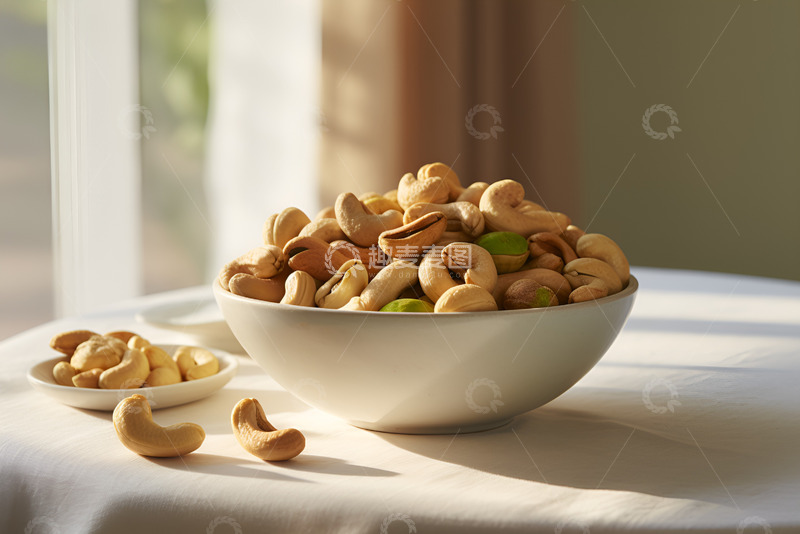 高清大图下载【趣麦麦图】新鲜的腰果食物