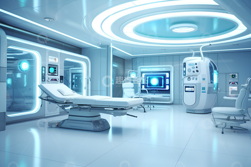 高清大图下载【趣麦麦图】医疗救助治疗室