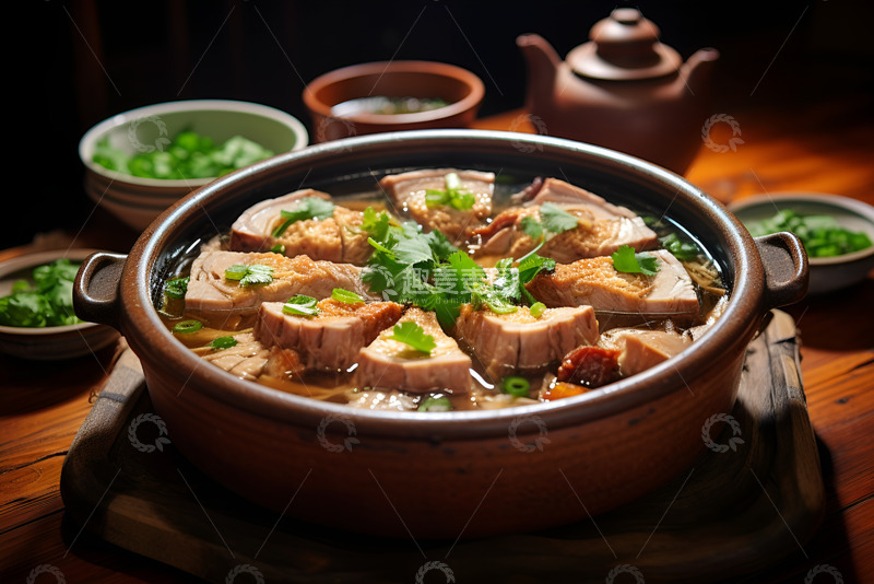 高清大图下载【趣麦麦图】一锅美味的炖牛肉