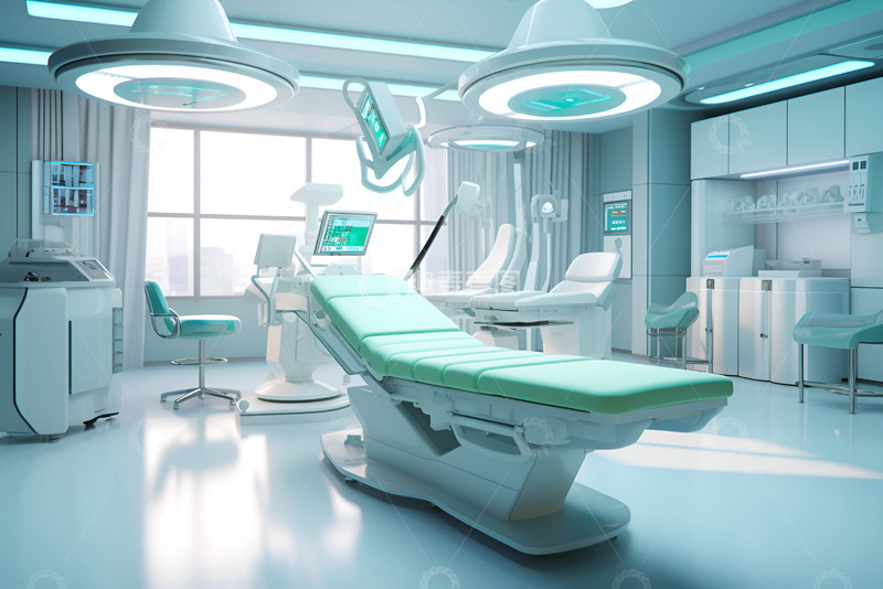 高清大图下载【趣麦麦图】现代医疗治疗室