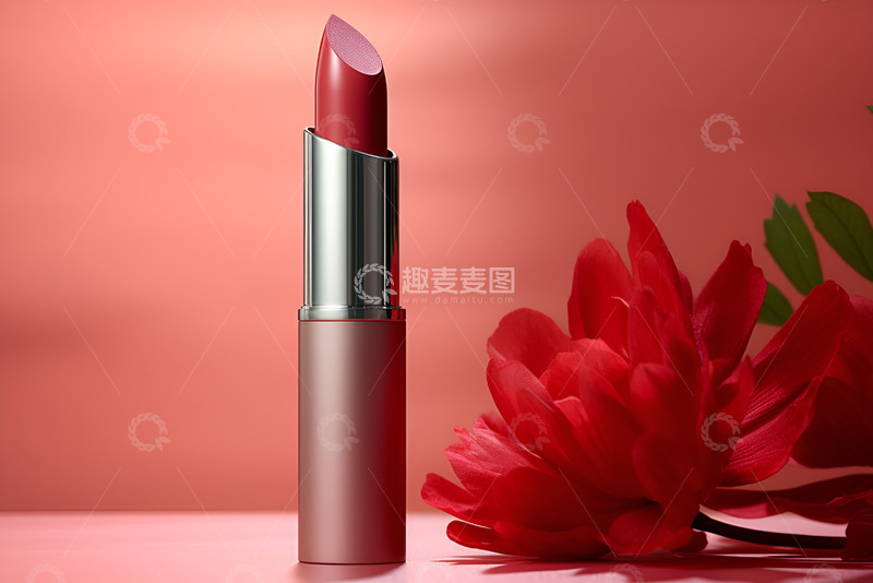 高清大图下载【趣麦麦图】商品口红特写