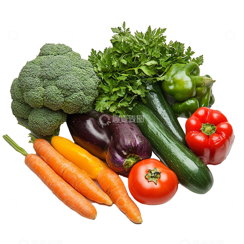高清大图下载【趣麦麦图】美味的食材蔬菜