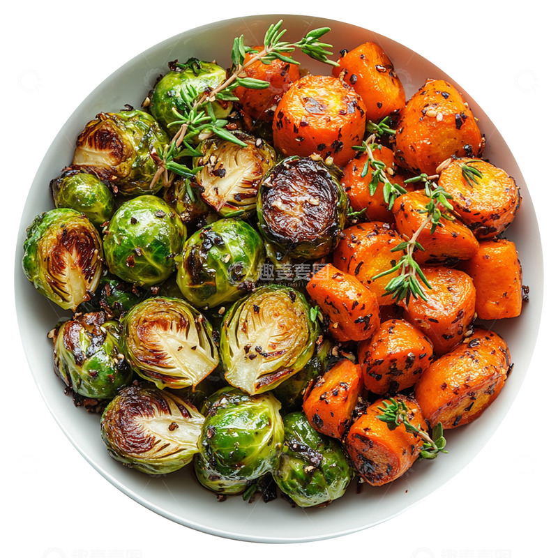 高清大图下载【趣麦麦图】一碗美味的蔬菜食物