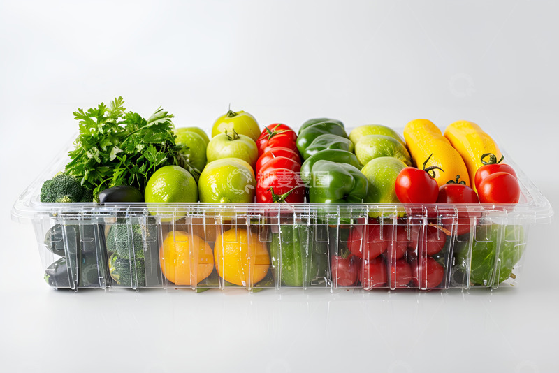 高清大图下载【趣麦麦图】放在保鲜盒里的蔬菜